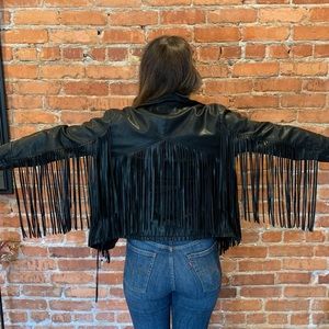 BLANK NYC Leather Jacket